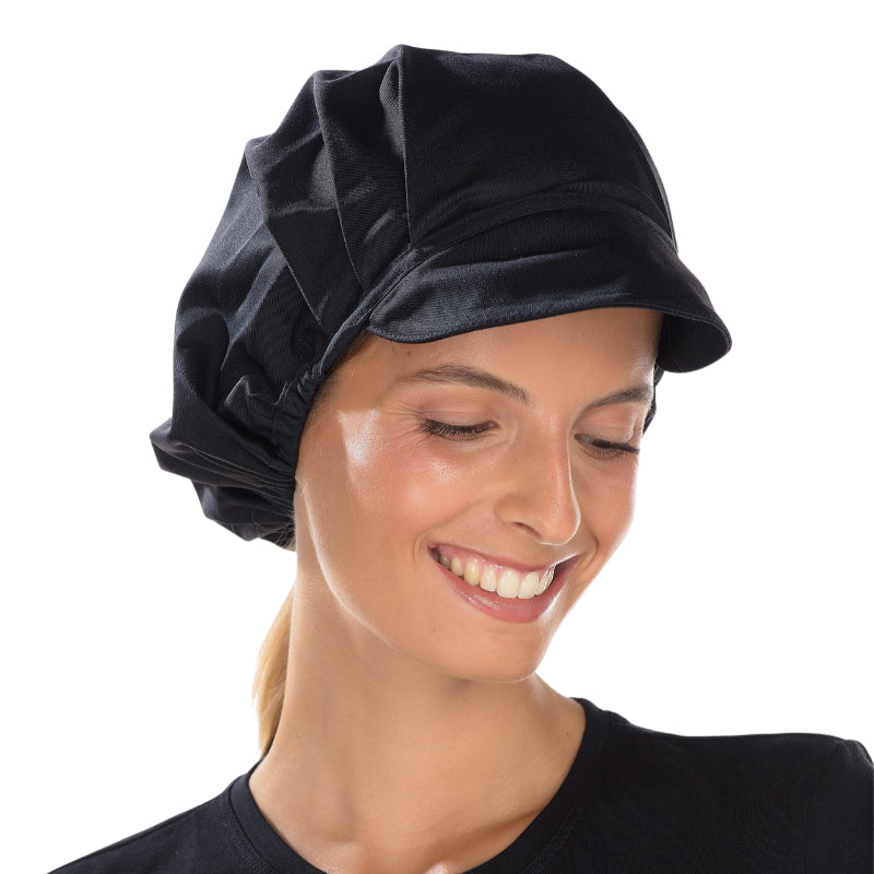 Coiffe de Cuisine Taille Unique Gavroche Noir – RÉMI CONFECTION