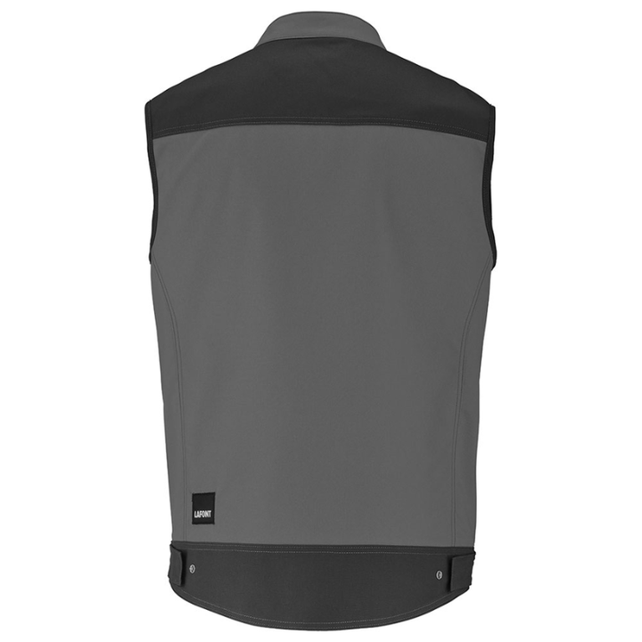 Veste de Travail Sans Manches Homme Trowel - LAFONT I Charcoal-Noir I Dos