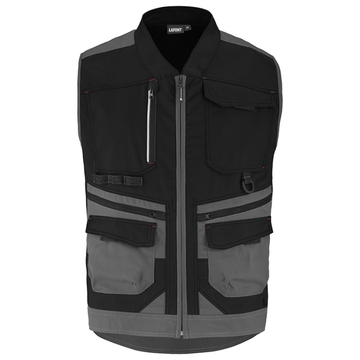 Veste de Travail Sans Manches Homme Trowel - LAFONT I Noir-Charcoal 