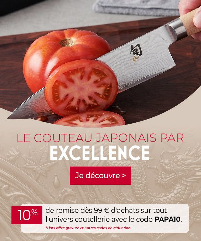 Découvrez notre gamme de couteaux de cuisine professionnels à des prix exceptionnels chez Manelli !
