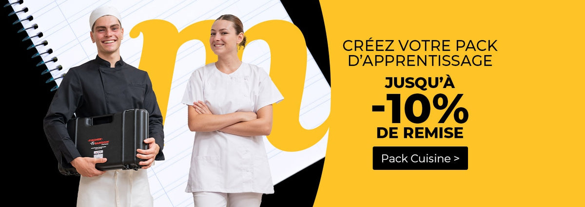 Trouvez votre tenue d'apprentissage chez Manelli pour votre rentrée PRO !