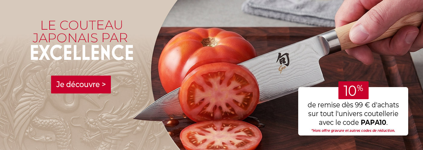 Découvrez notre gamme de couteaux de cuisine professionnels à des prix exceptionnels chez Manelli !