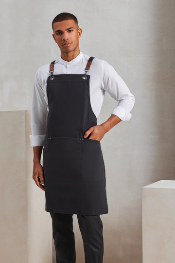 Tablier de Service Bavette à Bretelles Croisées - PREMIER - 2