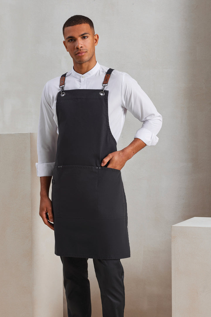 Tablier de Service Bavette à Bretelles Croisées - PREMIER
