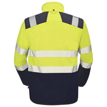 Veste de Travail Softshell Oural Fluo - LAFONT I JAUNE DOS