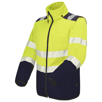 Veste de Travail Softshell Oural Fluo - LAFONT I JAUNE PROFIL