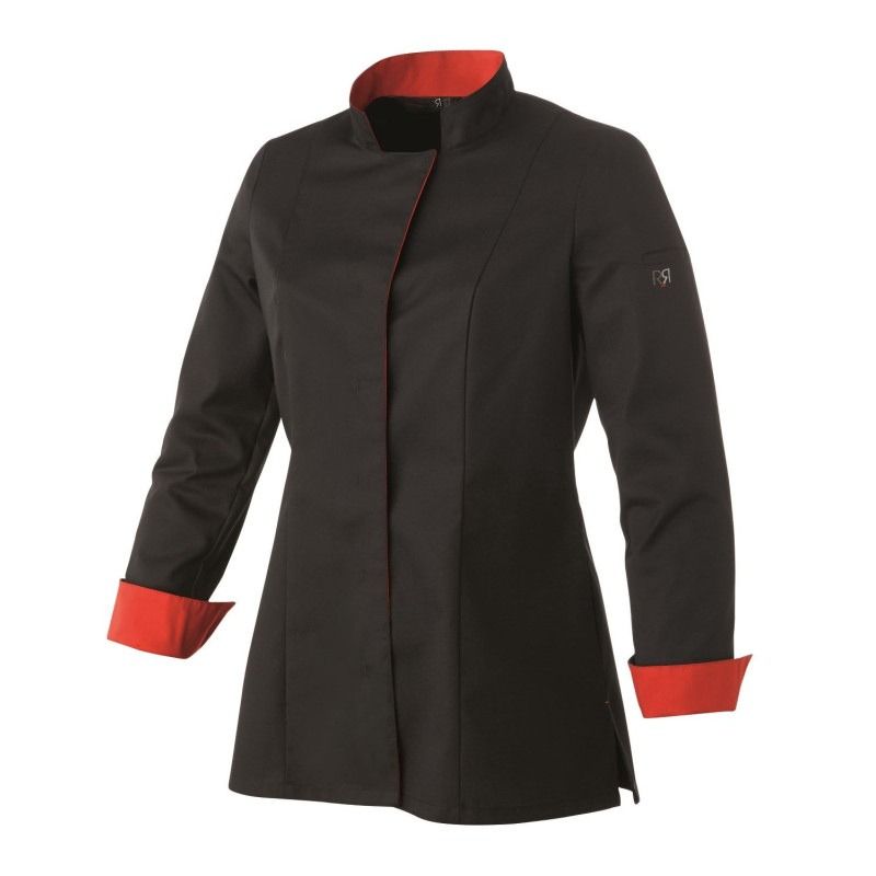 Veste de Cuisine Femme Manches Longues Ajustée Una - ROBUR