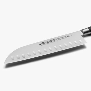lame couteau Santoku Lame Alvéolée 18cm Gamme Riviera - ARCOS
