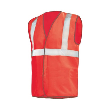 Gilet Baudrier Fluo Safe - CEPOVETT - rouge