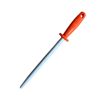 Fusil à Aiguiser Ovale 30cm Manche Orange l2230 - FISCHER 