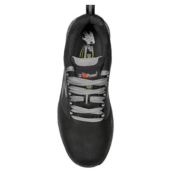 Chaussures de Sécurité Unisexe Basses Gregor ESD S3S Noir - UPOWER I DETAILS AVANT