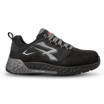 Chaussures de Sécurité Unisexe Basses Gregor ESD S3S Noir - UPOWER