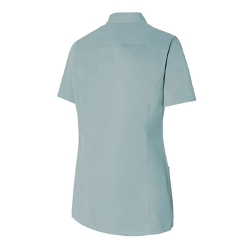Tunique Esthétique Femme Manches Courtes Kareline - MOLINEL I GRIS MINERAL I DOS