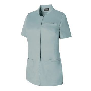Tunique Esthétique Femme Manches Courtes Kareline - MOLINEL I GRIS MINERAL