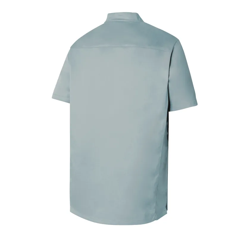 Tunique Médicale Homme Manches Courtes Gris Minéral Kareline - MOLINEL I DOS