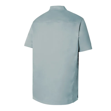 Tunique Médicale Homme Manches Courtes Gris Minéral Kareline - MOLINEL I DOS
