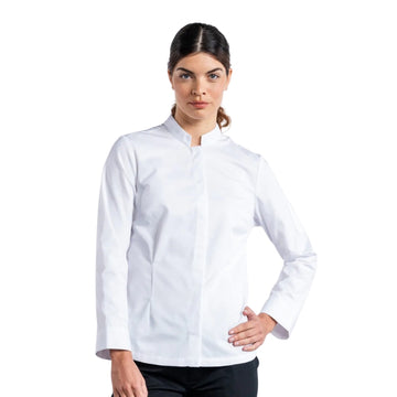 Veste de Cuisine Sabor Femme Manches Longues - CHAUD DEVANT I BLANC