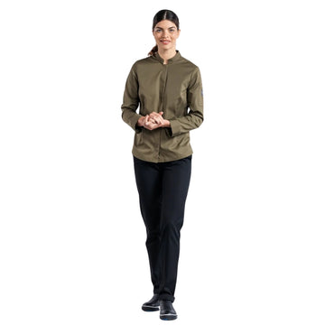 Veste de Cuisine Sabor Femme Manches Longues - CHAUD DEVANT I OLIVE
