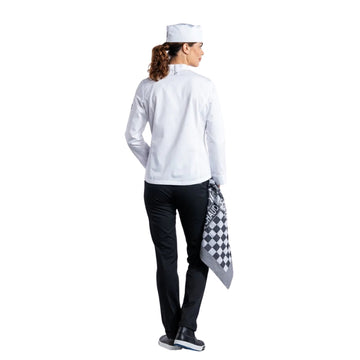 Veste de Cuisine Sabor Femme Manches Longues - CHAUD DEVANT I BLANC