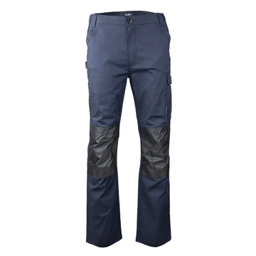 Pantalon de Travail Homme Stretch Léger et Résistant avec Poches Genouillères Sans Métal - LMA I MARINE