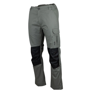 Pantalon de Travail Homme Stretch Léger et Résistant avec Poches Genouillères Sans Métal - LMA I KAKI multipoches