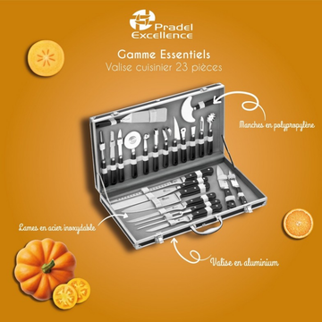 mallette de cuisine Pradel 23 pièces 