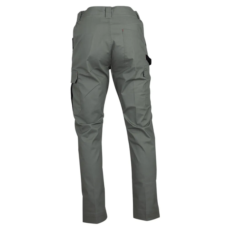 Pantalon de Travail Homme Stretch Léger et Résistant - LMA I Kaki clair arriere
