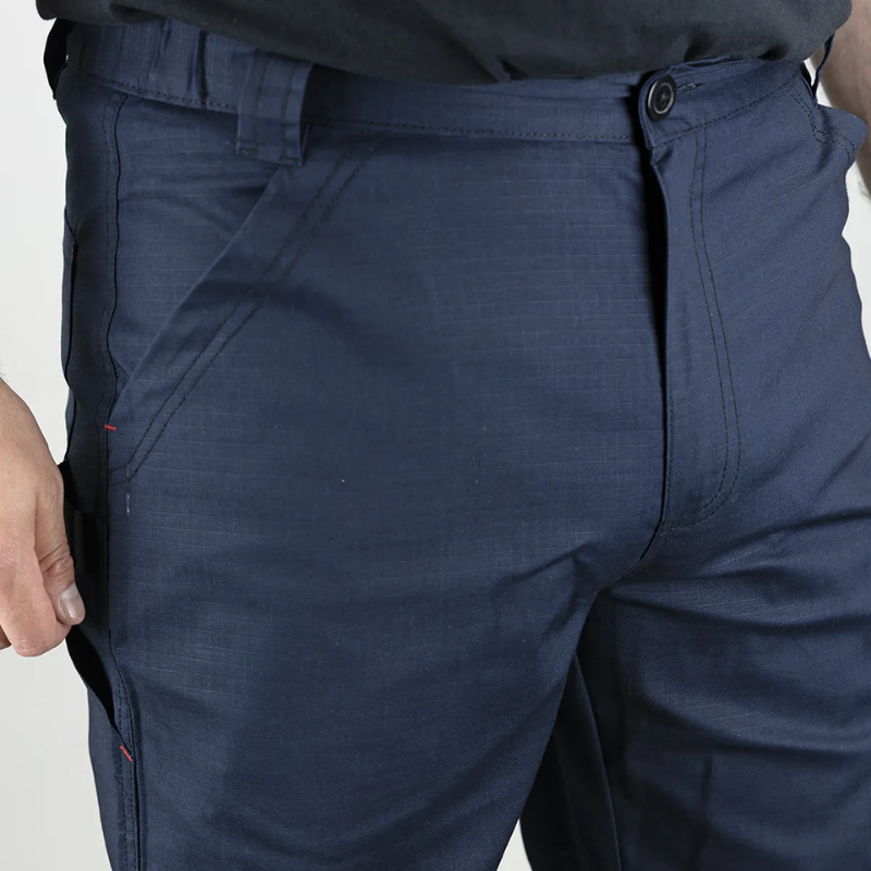 Pantalon de Travail Homme Stretch Léger et Résistant - LMA I Marine zoom