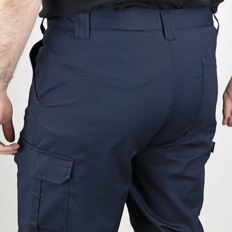 Pantalon de Travail Homme Stretch Léger et Résistant - LMA I Marine details