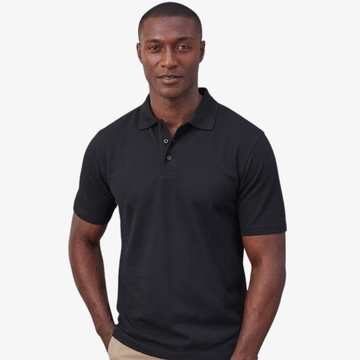polo de travail noir coolplus 