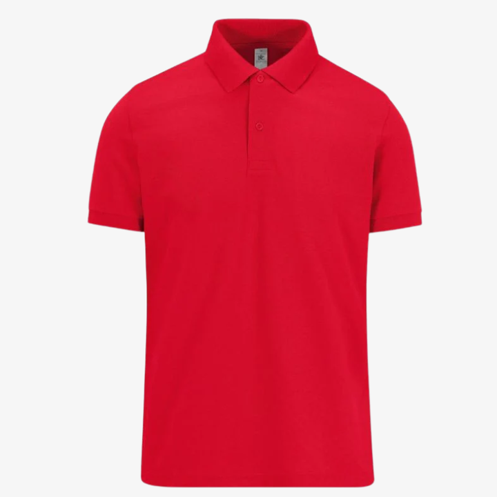Polo de travail homme rouge 