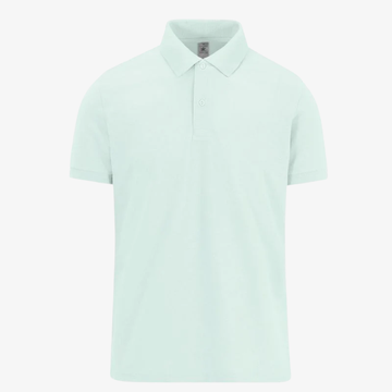 polo de travail homme vert d'eau - toptex