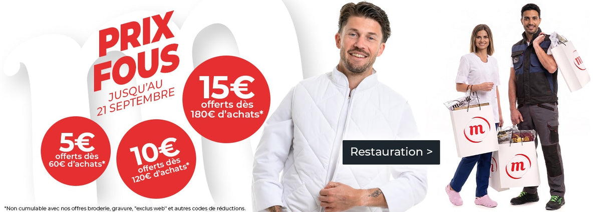 Prix fous dégressifs Manelli : en septembre plus vous achetez moins vous dépensez !