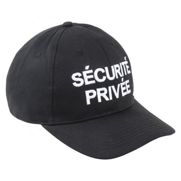 Casquette de Travail Sécurité Privée - CITYGUARD