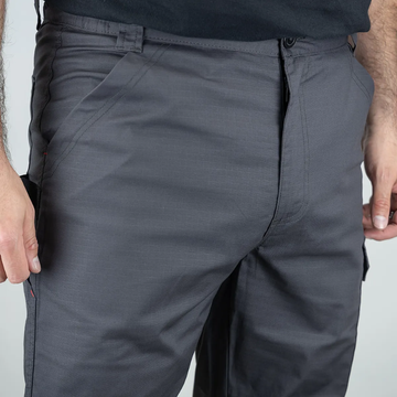 Pantalon de Travail Homme Stretch Léger et Résistant - LMA I Gris charcoal zoom