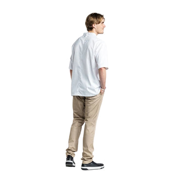 Veste de Cuisine Sabor Homme en Multi Coloris avec Manches Courtes - CHAUD DEVANT I BLANC I Dos