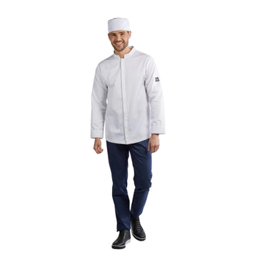Veste de Cuisine Sabor Homme en Multi Coloris avec Manches Longues - CHAUD DEVANT I BLANC