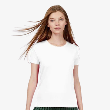 t shirt de travail femme blanc 
