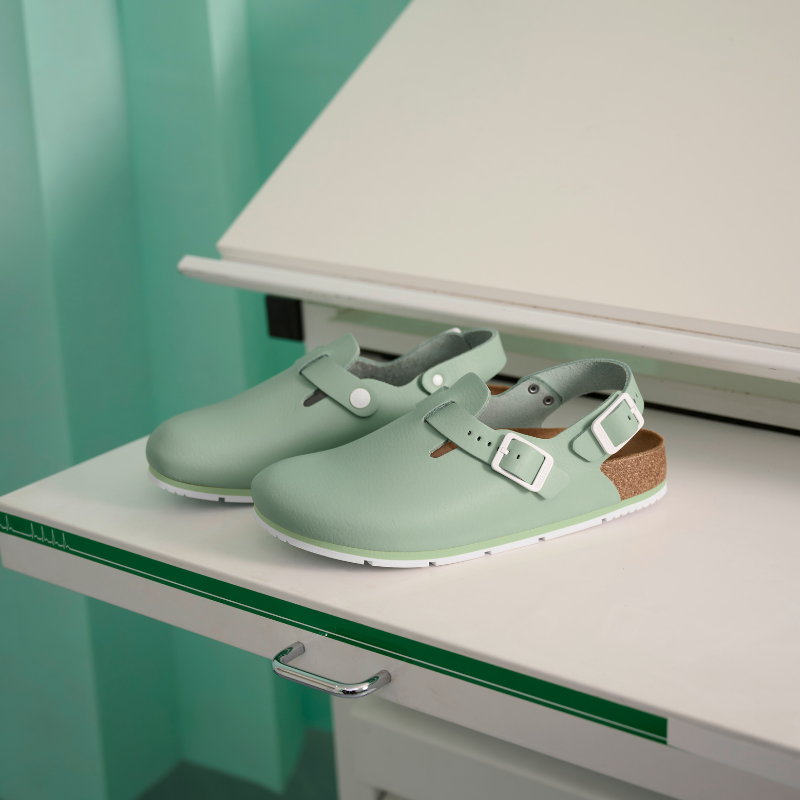 Sabots de Travail Unisexe Tokio Pro Liseré Vert - BIRKENSTOCK