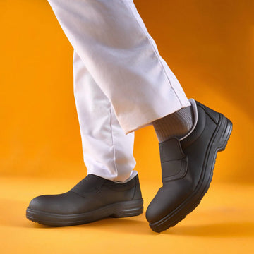 chaussures de cuisine noir 
