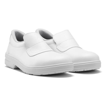 mocassin de cuisine blanc 