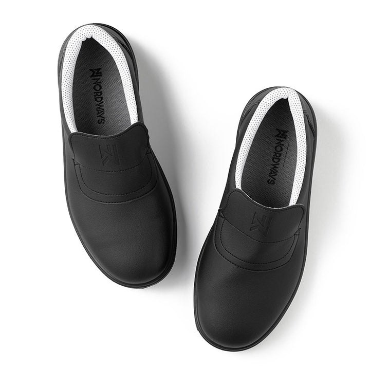 mocassin de cuisine noir 