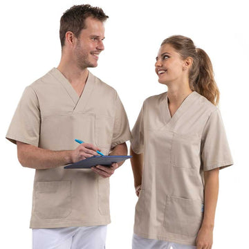 Tunique médicale Athena unisexe beige