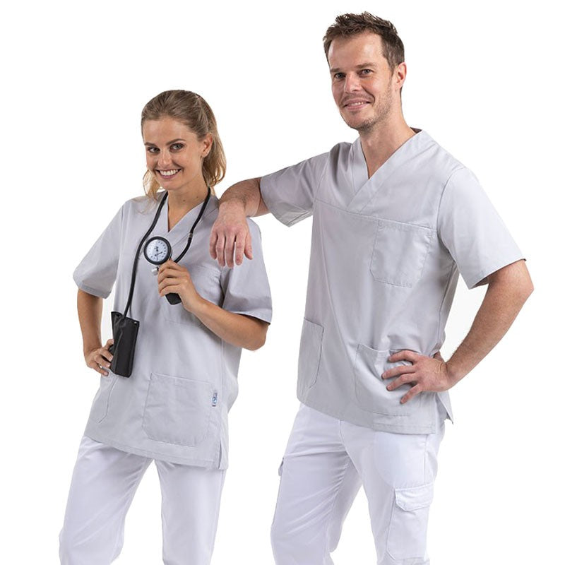 Tunique médicale Athena unisexe gris