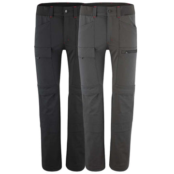 Pantalon de Travail Unisexe Stretch Twist - LAFONT I NOIR ET GRIS