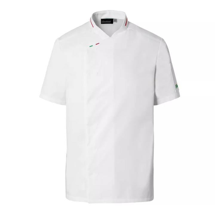 Veste de Cuisine Unisexe Blanche Pesto - MOLINEL
