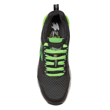Chaussures de Sécurité Unisexe Basses Viserys ESD S3S Gris Vert - UPOWER I AVANT