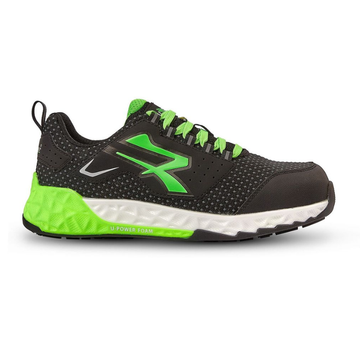 Chaussures de Sécurité Unisexe Basses Viserys ESD S3S Gris Vert - UPOWER