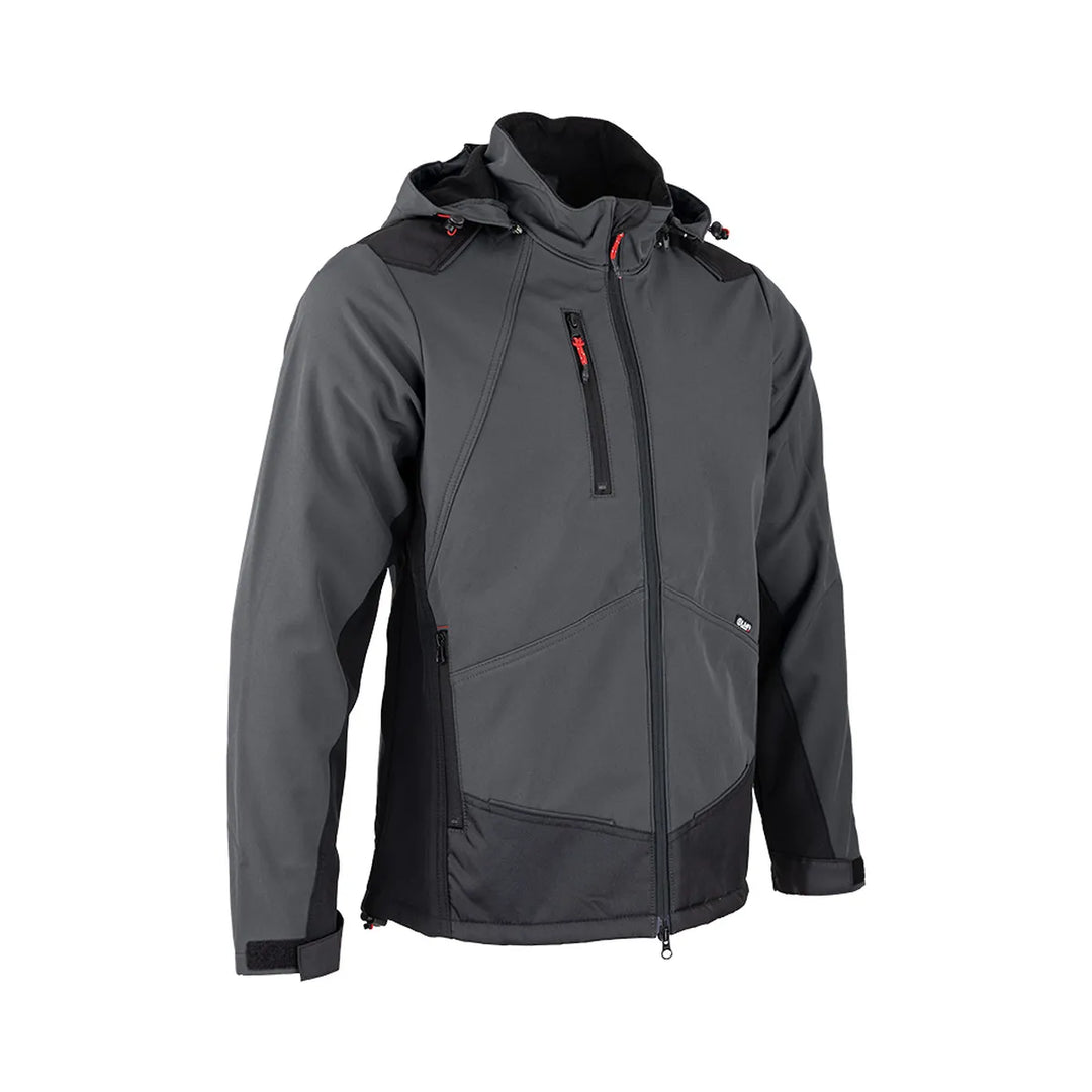 veste-de-travail-homme-softshell-impermeable-respirante-a-capuche-amovible-lma-Rock-2