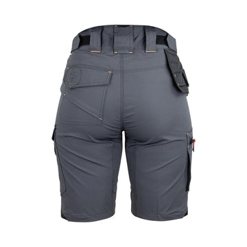 Bermuda de Travail Femme Anti-UV Léger et Ultra-Stretch Zéro Métal - LMA I Dos
